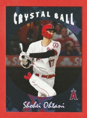 2019 TOPPS TBT CRYSTAL BALL SHOHEI OHTANI #182 L.A. ANGELS/ DODGERS NM/MT - Image 1 of 4