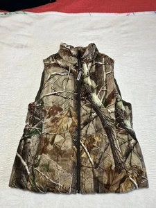 Realtree Woodland Camouflage APHD Insulated Zip Up Vest, Size M - Picture 1 of 12