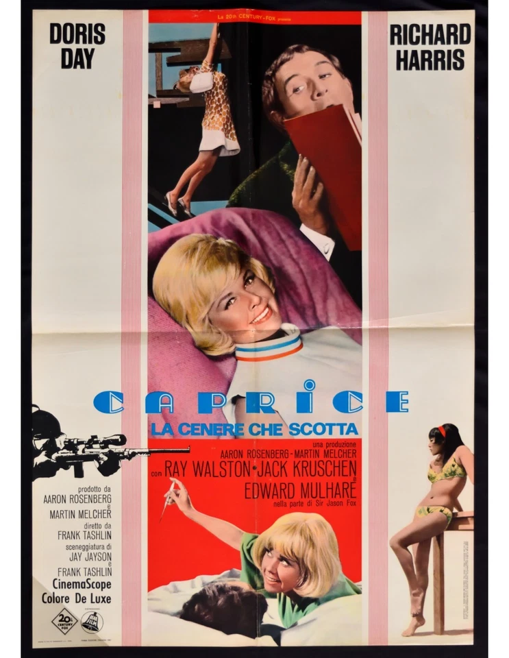 Werbeplakat Caprice Die Asch Festmacher Doris Day Ray Walston Mulhare Melche S02 - Bild 1 von 1