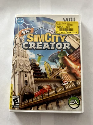SimCity Creator (Nintendo Wii, 2008) CIB - Image 1 of 4