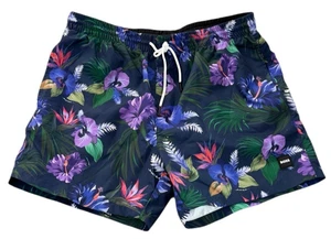 NEW Hugo Boss Men's Piranha Graphic 5.3" Swim Trunks Multicolor Size Large L NWT - Picture 1 of 3