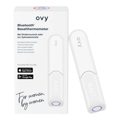 Ovy Bluetooth Basalthermometer Zykluskontrolle Ovulation Kinderwunsch USB App - Bild 1 von 4
