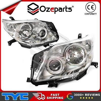 Pair LH+RH Head Light Front Lamp Halogen For Toyota Prado J150 2009~2013 - Image 1 of 4