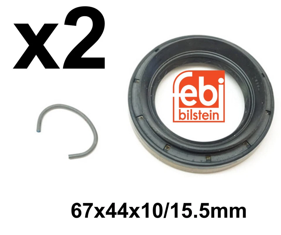 Sello de eje para BMW 320i xDrive, 325xi, 328d xDrive, 328i GT xDrive - FEBI Foto 1 de 4