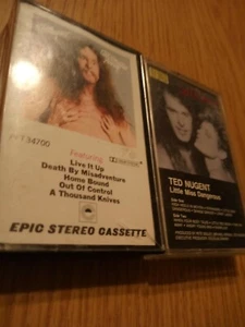 Ted Nugent Cassette Lot 2 Rock Tested Works - Picture 1 of 5