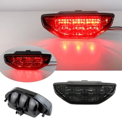 Lâmpada traseira de freio LED fumê para Honda Recon 250 TRX250TM TRX250TE 2005-2016 - Imagem 1 de 4