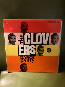 The Clovers - Dance Party LP Vinyl Atlantic Records Black Label Mono 1959 VG - Imagen 1 de 3