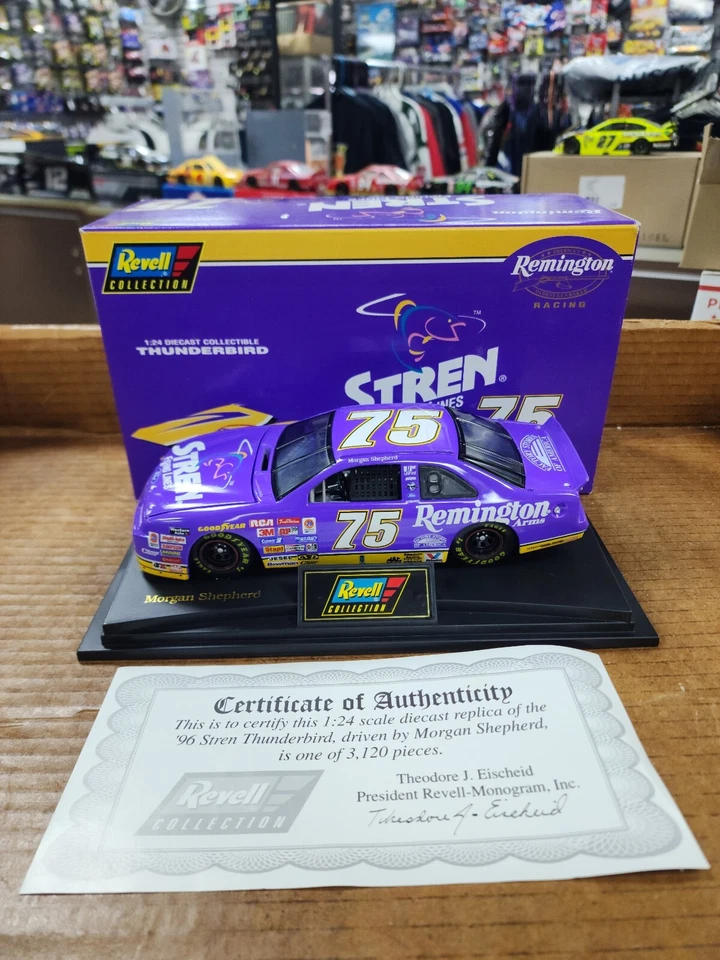 Revell Scale 1 24 Morgan Shepherd #75 Stren Fishing Lines Ford Thunderbird