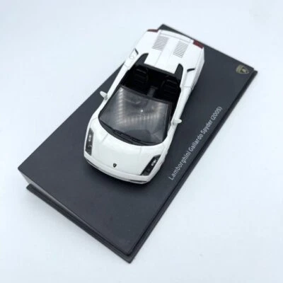 Modellino Auto Atlas Ex Magazine 1/43 Lamborghini Gallardo Spyder 2005 bianca - Immagine 1 di 3