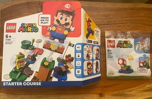 LEGO 71360 Super Mario Starter Kit Konvolut und 30385 Super Mushroom Surprise NEU - Bild 1 von 4