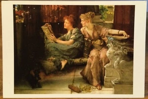 Arte Postal COMPARACIÓN Lawrence Alma-Tadema Pintura Reino Unido Cincinnati Art Museum - Imagen 1 de 2