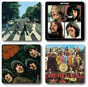 Coasters Beatles Sex Pistols Motown Abbey Road Boxed and New - Picture 1 of 8