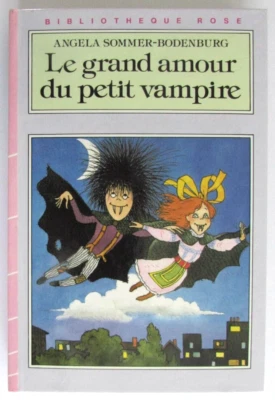 Le grand amour du petit vampire Angela Sommer-Bodenburg Bibliothèque Rose 1986 - Photo 1/4