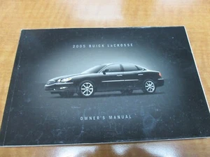 USED 2005 BUICK LASCROSSE OWNERS MANUAL - Bild 1 von 1