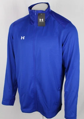 Under Armour Men's Full Zip Jacket Command Size XL Royal Blue 1360713 400 - Image 1 of 4