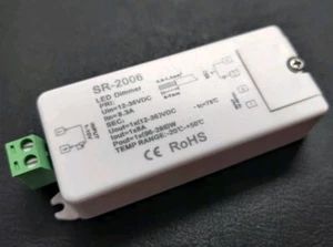SR-2006 LED Dimmer 0/1-10V 8A 12-36Vdc - Bild 1 von 3