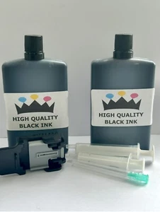HP INK REFILL KIT FOR HP 305 HP 305XL BLACK CARTRIDGES HP Deskjet 2700 2710 2720 - Picture 1 of 1