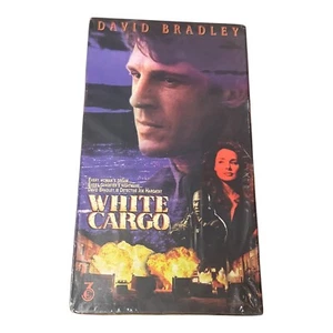 White Cargo VHS David Bradley Rare Tape 1996 - Picture 1 of 4