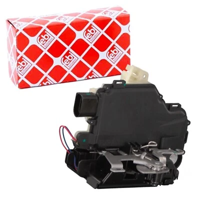 FEBI Türschloss Fahrertür für VW GOLF IV PASSAT B5 LUPO SEAT LEON 1M vorne links - Bild 1 von 3