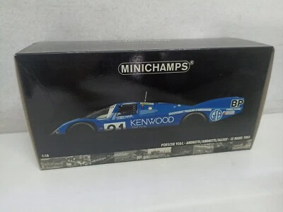 Minichamps Porsche 956L Andretti Alliot 180 836921 Le Mans 1983 1/18-Y1-B5 - Immagine 1 di 4