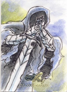 2022 Cryptozoic CZX Middle Earth Sketch Card Braga Dark Rider Nazgul - Picture 1 of 1