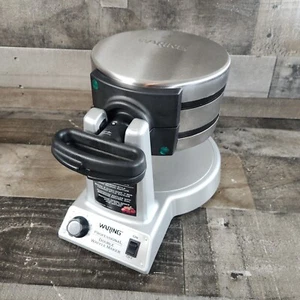 Waring Pro Professional Double Belgian Waffle Maker WMK600 Tested Works Great - Picture 1 of 22