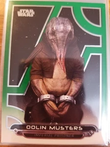 2018 Topps Star Wars Galactic Files #RO-36 Oolin Musters GREEN 098/199 - Picture 1 of 1