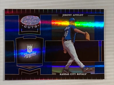 2004 Leaf Certified Cuts Marble Blue #98 Jeremy Affeldt 32/50 - Image 1 of 3