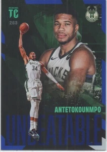 Panini NBA Top Class 2023-24 bleu imbattable parallèle Giannis Antetokounmpo 263 - Photo 1/2