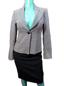 Armani Collezioni black mix Italian JKT Size 46, Uk14-16 & Feraud UK 16 skirt - Picture 1 of 23
