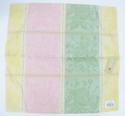 (4) Lintex 100% Cotton Napkins ~ Summertime Pickstitch ~ 18" x 18" Square *NEW* - Image 1 of 2