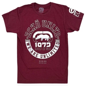 Ecko Unltd Men's T-Shirt Since 1972 Puff Print Short Sleeve Crewneck Tee - Picture 1 of 6
