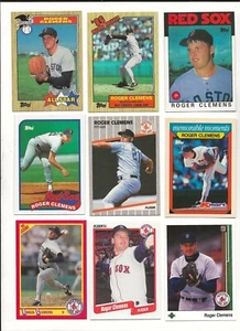 Lot of 63 Different Roger Clemens Baseball Cards - Picture 1 of 14