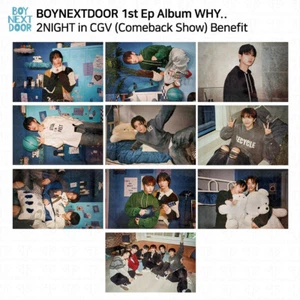 BOYNEXTDOOR WHY.. 2NIGHT in CGV Comeback Show M2 POB Photo KPOP K-POP - Picture 1 of 21