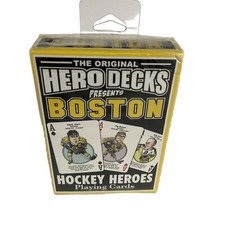 Boston Bruins Hockey Heroes Original Hero Decks Playing Cards NHL Fan Gift