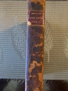 AMERICAN STATE PAPER 1812-15 VOL IX THIRD EDITION INAUGURAL ADDRESS OF MADISON - Picture 1 of 12