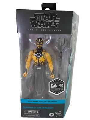 Figura Star Wars Black Series Nightbrother Warrior 6" Jedi Fallen Order Foto 1 de 4