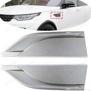 Fender Vent Cover Grille t Fit For Land Rover Discovery L462 2017-2020,Silver - Picture 1 of 3