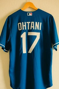 Shohei Ohtani Los Angeles Dodgers Nike Heim Replica Spieler Python Trikot-ROYAL - Bild 1 von 6