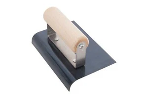 6 Zoll x 4 Zoll blau Stahl Hand Kantenschneider mit 5/8 Zoll Radius mit 7/8 Zoll Lippe - Bild 1 von 3