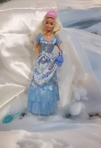 Vintage Barbie Birthday Party Puppe 1992 Mattel 3388 mit blauem Aschenputtel Kleid - Bild 1 von 13