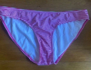 Pink Stripe Bikini Bottoms - Picture 1 of 2
