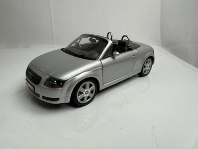 Vintage 1998-99 Revell AG Audi TT Roadster Diecast Model Silver Grey - Image 1 of 4