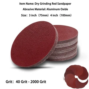 Versatile Hook & Loop Sanding Discs (3/4 Inch): 40-2000 Grit for Orbital Sander - Picture 1 of 12