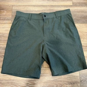 G.H.Bass & Co Shorts Men’s Size 36 Hunter Green Quick Dry Inseam 9 Inches Hiking - Picture 1 of 13