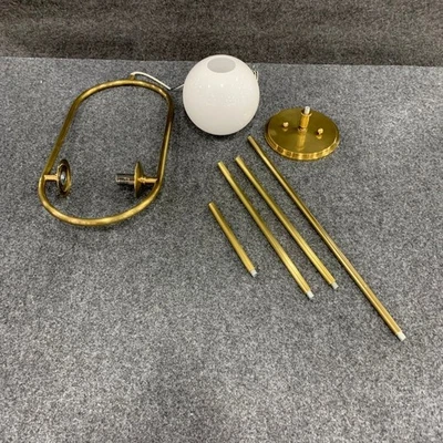 CORBETT LIGHTING 273-41-VB Everley 6 Inch Brass Pendant Ceiling Light* - Image 1 of 4