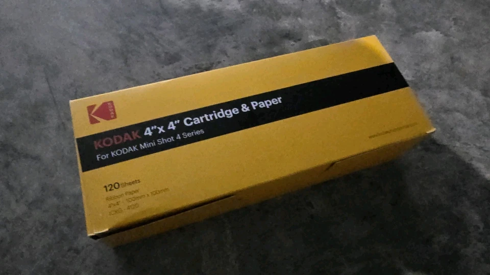 120 disparos para KODAK mini Shot 4 (cartucho y papel) Foto 1 de 1