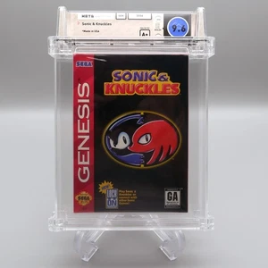 [ GEN ] SONIC & KNUCKLES - WATA GRADED 9.6 A+ SEALED - Sega Genesis LOW POP - Picture 1 of 3