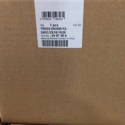 PHOENIX TRIO2-DIODE/12-24DC/2X10/1X20 2907380 redundant module - Image 1 of 2