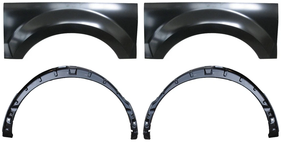 Lh Rh 2004-2008 Ford Pickup F150 Rear Wheelarch and Wheelhouse Without Mldg Hole - Imagem 1 de 1